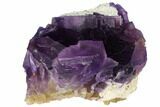 Purple, Cubic Fluorite Cluster - Cave-In-Rock, Illinois #128361-3